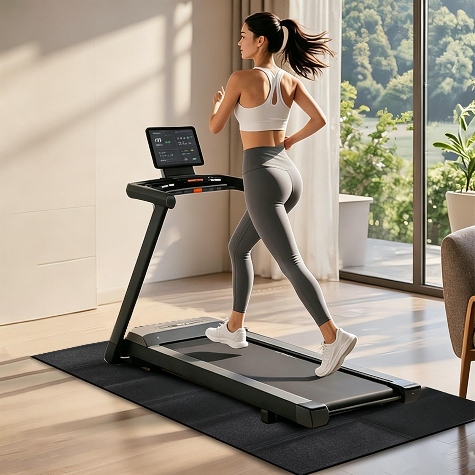 Treadmill Mat Vibration Absorb - đánh giá và giá Sports Equipment For Home