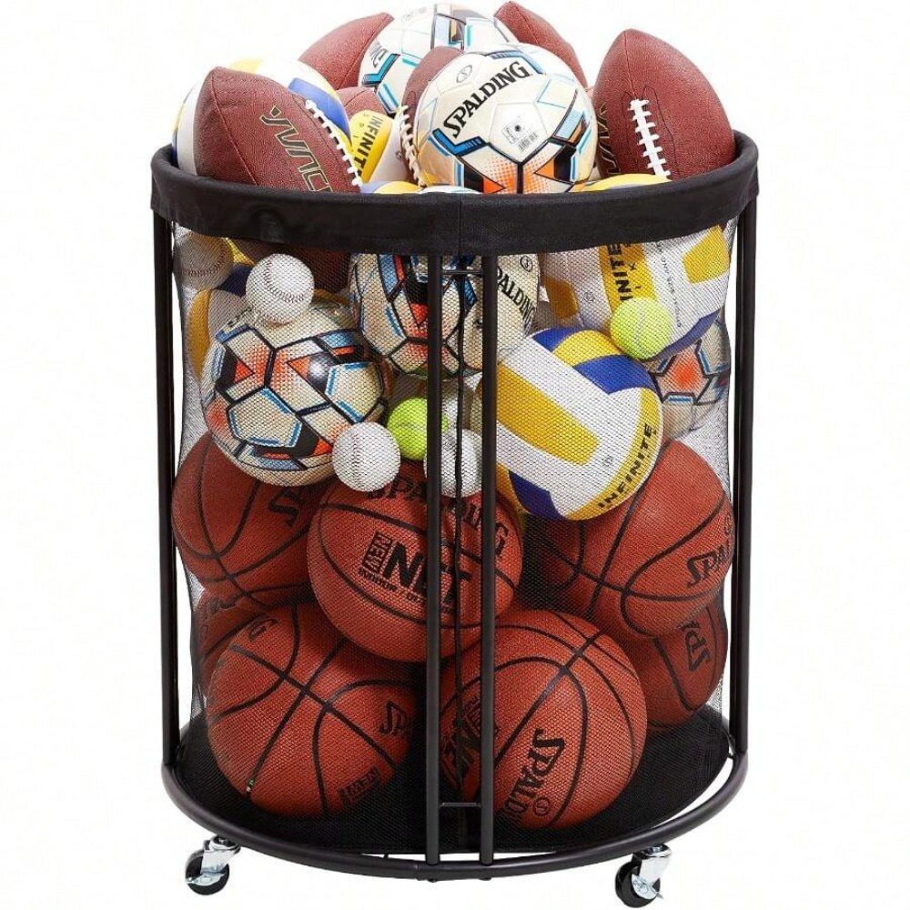 Heavy Duty Ball Storage Bin Ca - đánh giá và giá Sports Equipment Volleyball