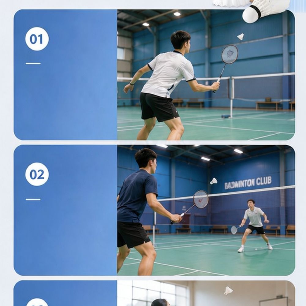 Goose Feather Badminton Shuttl - đánh giá và giá Sports Equipment In Flight