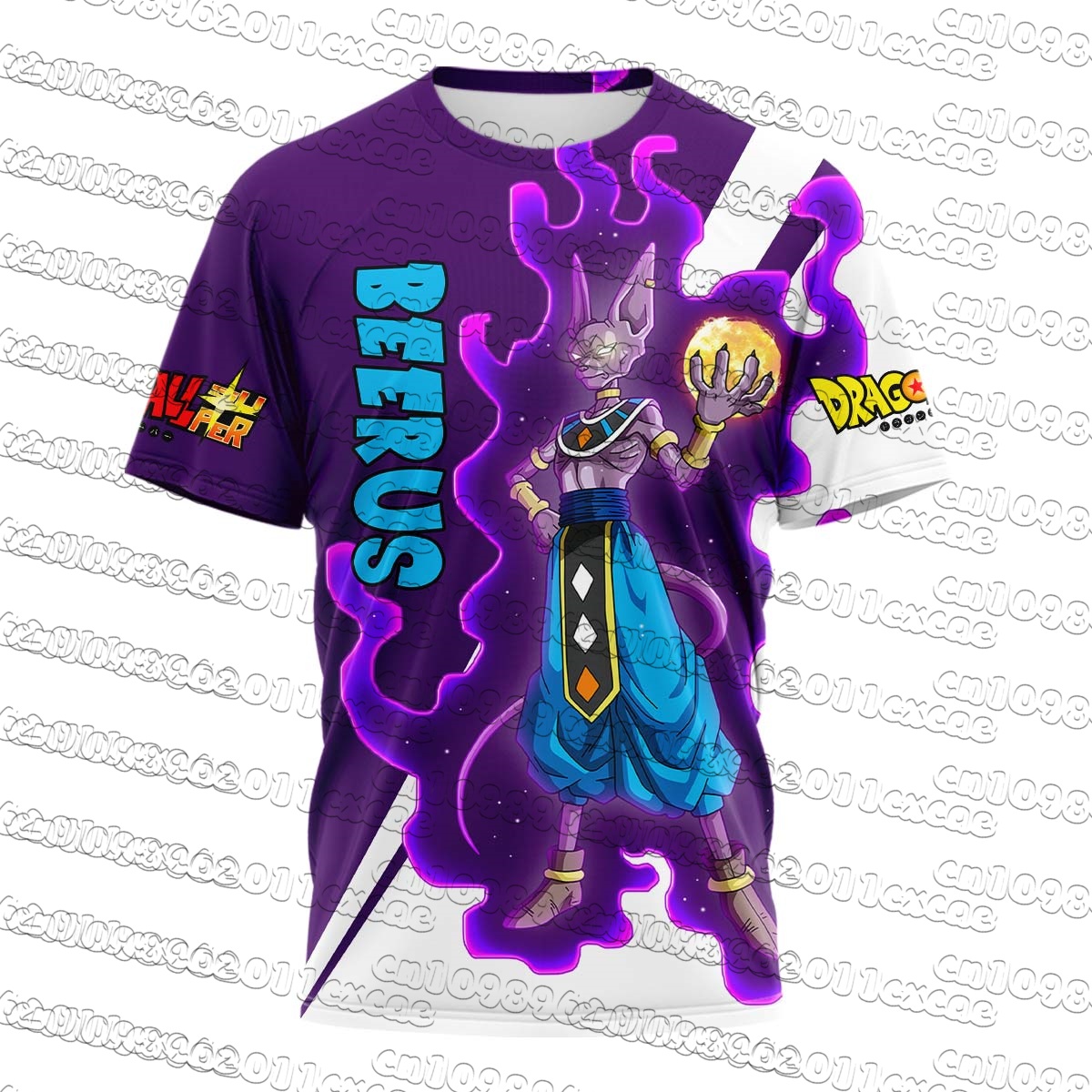 Dragon Ball Beerus Men T‑Shirt - đánh giá và giá Sports Equipment Resale