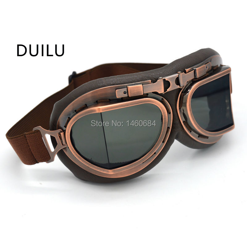 Retro Motorcycle Pilot Goggles - đánh giá và giá Sports Equipment In Flight