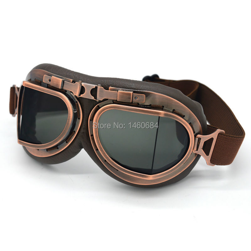 Retro Motorcycle Pilot Goggles - đánh giá và giá Sports Equipment In Flight